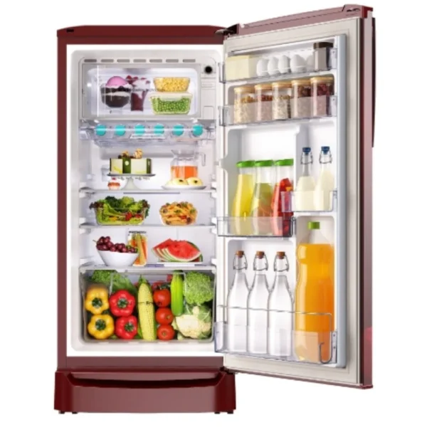 Godrej, RD ERIOPLS 205A THF SS WN, 180 Ltrs 2 Star Direct Cool Single Door Refrigerator, Maroon